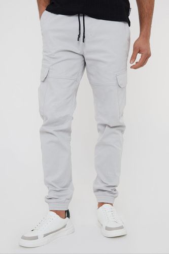 Belfast' Cotton Jogger Style Cargo Trousers With Stretch - - L - NastyGal UK (+IE) - Modalova