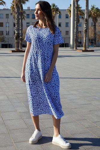 Womens 'Danni' Cotton Smock-Style Dress - - 14 - Threadbare - Modalova