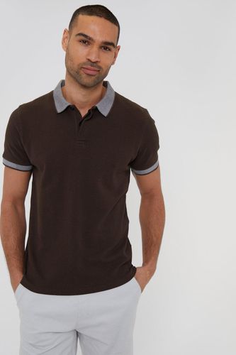 Dunkin' Popcorn Cotton Jersey Polo Shirt - - S - Threadbare - Modalova