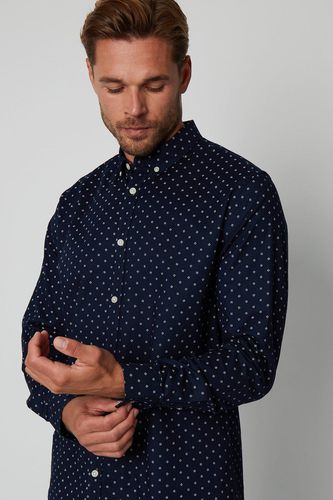 Leonhard' Geometric Print Long Sleeve Shirt - - XL - NastyGal UK (+IE) - Modalova