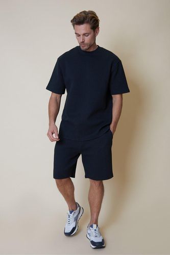 Mitch' Cotton Blend Textured Sweat Shorts - - 30R - Threadbare - Modalova