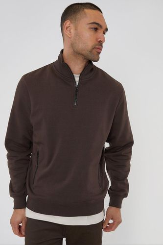 Expresso' Quarter Zip Sweatshirt - - XL - NastyGal UK (+IE) - Modalova
