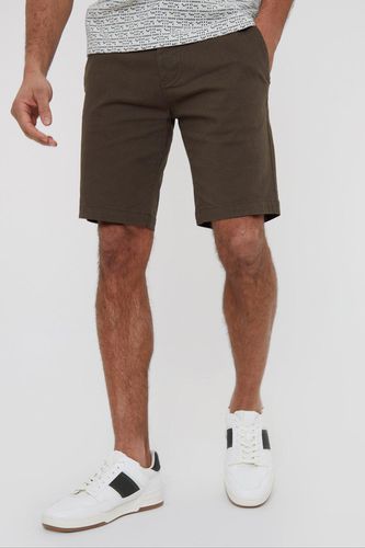 Cotton 'NorthSea' Slim Fit Chino Shorts - - 32R - Threadbare - Modalova