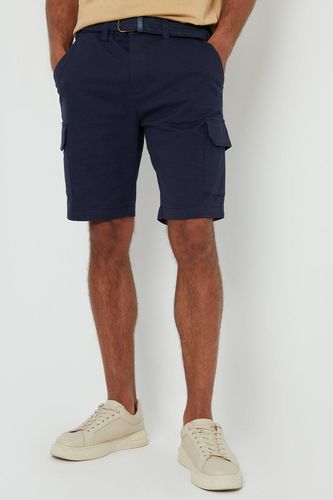 Couture' Belted Cargo Shorts With Stretch - - 30R - Threadbare - Modalova
