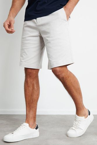 Misty' Longer Length Cotton Twill Chino Shorts With Stretch - - 34R - Threadbare - Modalova