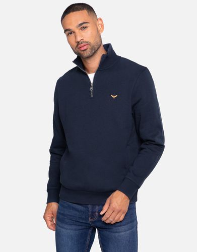 Patrick' Zip Neck Sweatshirt - - XL - Threadbare - Modalova