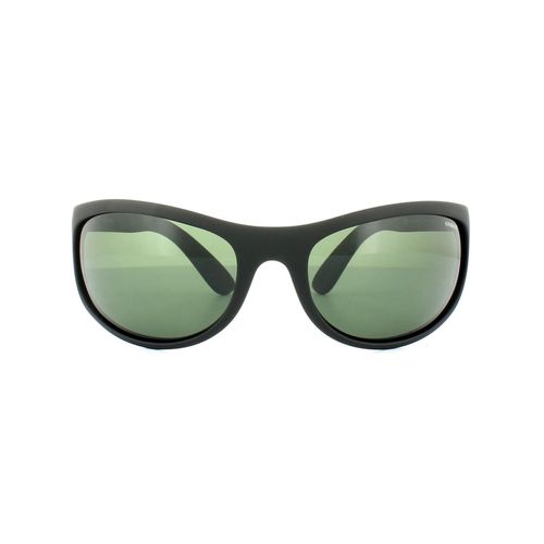 Sport Wrap Rubber Green Polarized Sunglasses - One Size - NastyGal UK (+IE) - Modalova