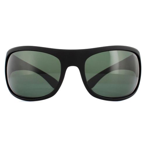 Sport Wrap Green Polarized Sunglasses - One Size - Polaroid - Modalova