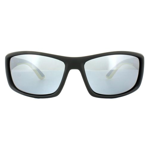 Sport Wrap Yellow Grey Silver Mirror Polarized Sunglasses - One Size - NastyGal UK (+IE) - Modalova