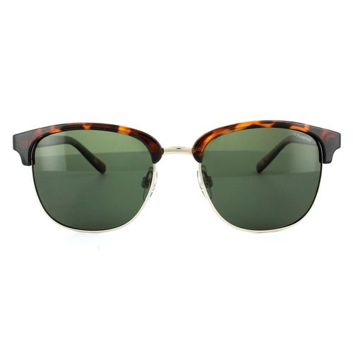 Round Havana Green Polarized Sunglasses - - One Size - Polaroid - Modalova