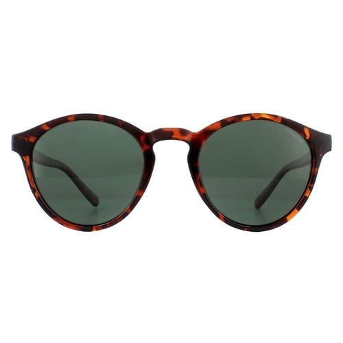Round Havana Green Polarized Sunglasses - - One Size - NastyGal UK (+IE) - Modalova