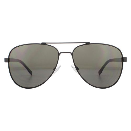 Aviator Matte Grey Sunglasses - One Size - Hugo Boss - Modalova