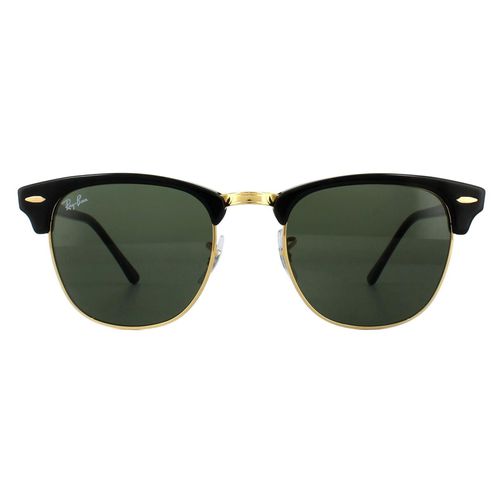 Round Green Clubmaster 3016 Sunglasses - One Size - NastyGal UK (+IE) - Modalova