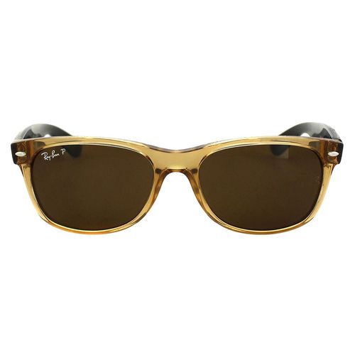 Rectangle Honey Crystal Polarized Sunglasses - One Size - NastyGal UK (+IE) - Modalova