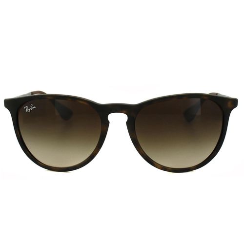 Womens Round Rubberised Havana Gradient Erika 4171 Sunglasses - One Size - NastyGal UK (+IE) - Modalova