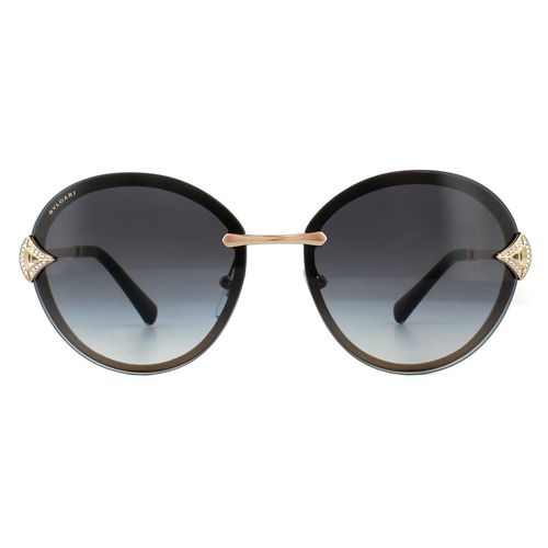 Womens Oval Pink Gold Grey Gradient Sunglasses - - One Size - NastyGal UK (+IE) - Modalova