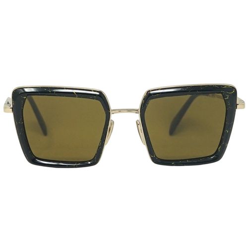 Womens PR55ZS 19D01T Gold Sunglasses - - One Size - NastyGal UK (+IE) - Modalova