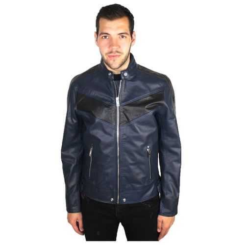 L-Reed 81EA Leather Jacket - - L - NastyGal UK (+IE) - Modalova