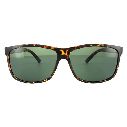 Rectangle Havana Green Polarized Sunglasses - - One Size - NastyGal UK (+IE) - Modalova