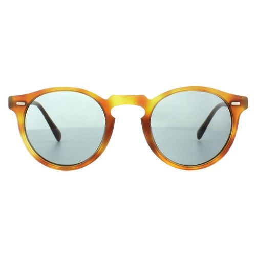 Round Semi Matt Havana Indigo Photochromic Sunglasses - - One Size - NastyGal UK (+IE) - Modalova