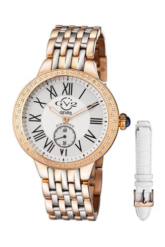 Womens Astor White Dial 9106 Swiss Quartz Watch - - One Size - GV2 - Modalova