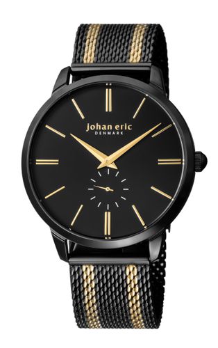 Kolding, Stainless Steel Watch With Stainless Steel /Gold Two Tone Mesh Strap Watch - One Size - Johan Eric - Modalova
