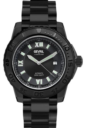 Seacloud Dial 3122B PVD Swiss Automatic Watch - One Size - Gevril - Modalova
