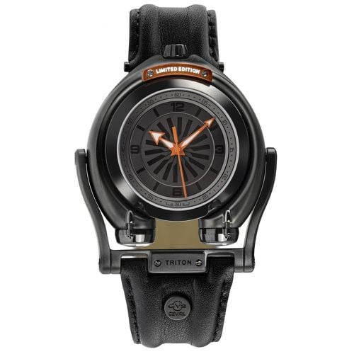 Triton Calfskin Leather Swiss Automatic Watch - - One Size - NastyGal UK (+IE) - Modalova