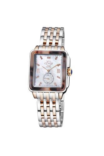 Womens Bari Tortoise 9248B Diamond Swiss Quartz Watch - - One Size - GV2 - Modalova