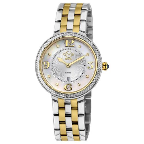 Womens Verona two tone gold Swiss Quartz Watch - - One Size - GV2 - Modalova