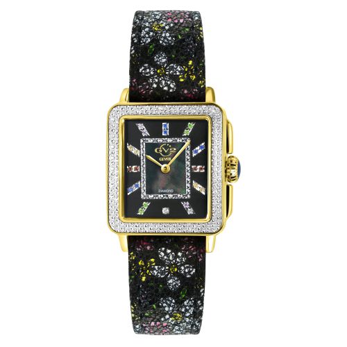 Womens Padova Gemstone 12338F Leather Swiss Quartz Watch - - One Size - NastyGal UK (+IE) - Modalova