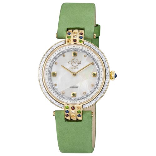 Womens Matera 12803 Diamond Swiss Quartz Watch - - One Size - GV2 - Modalova