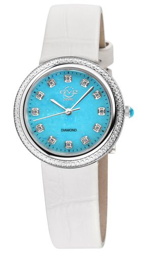Womens Arezzo Swiss Quartz Diamond Genuine Italian Handmade Leather Watch - - One Size - NastyGal UK (+IE) - Modalova