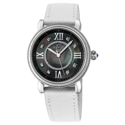Womens Marsala Diamond , Genuine Saffiano Vegan Leather Strap Swiss Quartz Watch - One Size - NastyGal UK (+IE) - Modalova