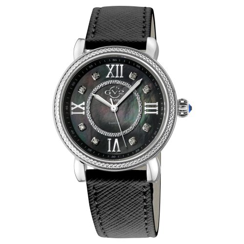 Womens Marsala Diamond , Genuine Saffiano Vegan Leather Strap Swiss Quartz Watch - One Size - NastyGal UK (+IE) - Modalova