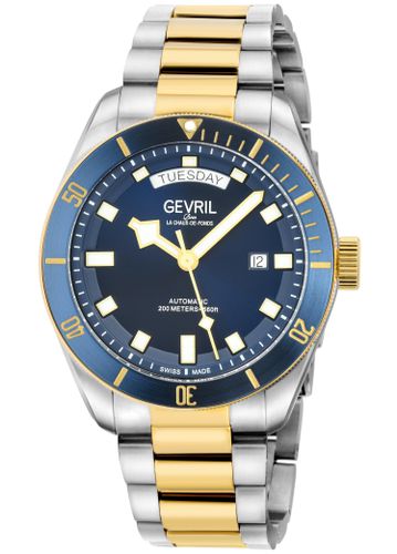 Womens Yorkville 316L SS Case, Ring, Sunray Dial, 316L Stainless Steel Satin Bracelet. - One Size - Gevril - Modalova