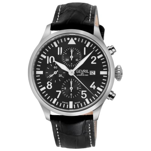 Vaughn Chronograph 47100 Swiss Automatic ETA 7750 Watch - - One Size - Gevril - Modalova