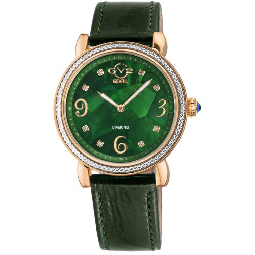 Womens Ravenna 12616 Leather Swiss Quartz Watch - One Size - GV2 - Modalova