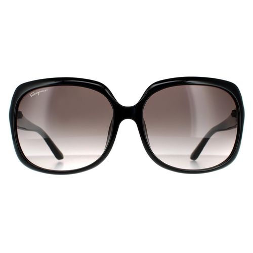 Womens Rectangle Grey Gradient Sunglasses - One Size - NastyGal UK (+IE) - Modalova
