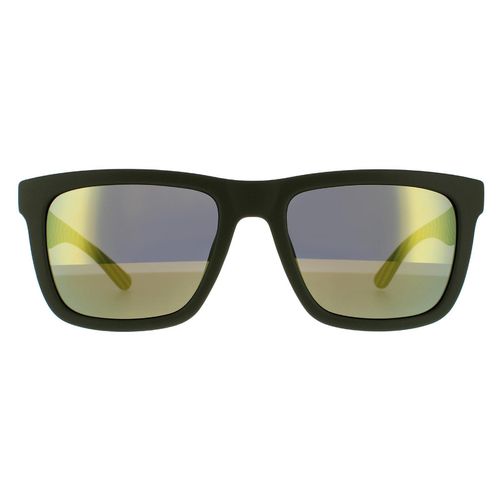 Rectangle Matte Mirror Sunglasses - One Size - Lacoste - Modalova
