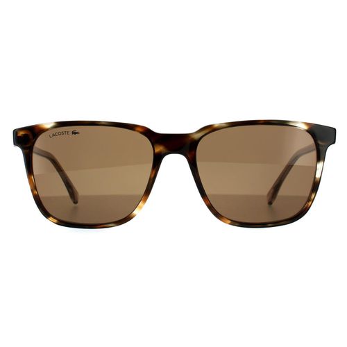 Square Havana Sunglasses - One Size - Lacoste - Modalova