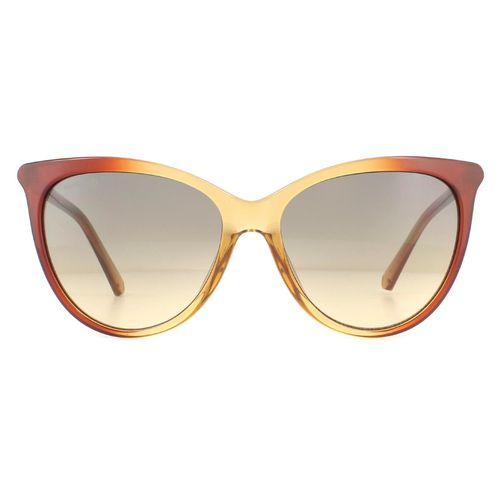 Womens Cat Eye Light Transparent Gradient Sunglasses - One Size - Swarovski - Modalova