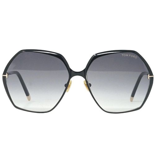 Womens Tara FT0912 01B Sunglasses - One Size - Tom Ford - Modalova