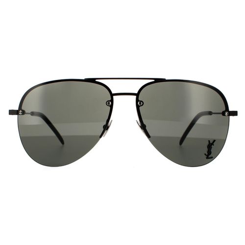 Aviator Grey SL CLASSIC 11 M Sunglasses - One Size - Saint Laurent - Modalova