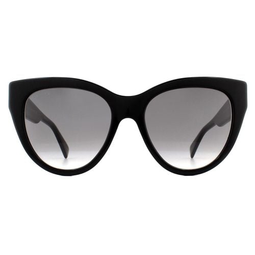 Womens Cat Eye Grey Gradient Sunglasses - One Size - Gucci - Modalova
