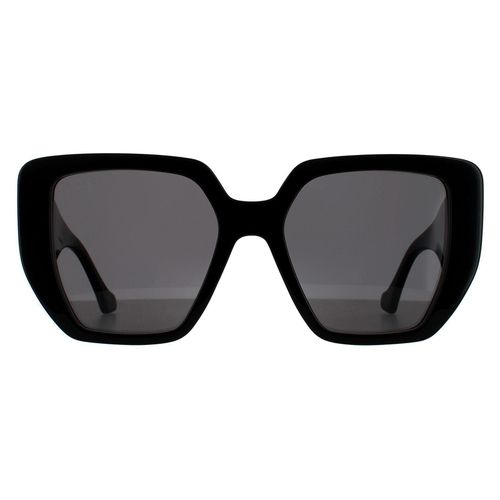 Womens Square Grey Sunglasses - One Size - Gucci - Modalova