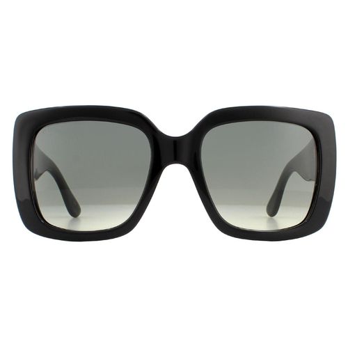 Womens Square Grey Gradient Sunglasses GG0141SN - One Size - Gucci - Modalova