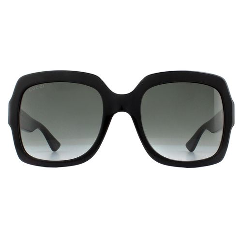 Womens Square Grey Gradient Sunglasses GG0036SN - One Size - NastyGal UK (+IE) - Modalova