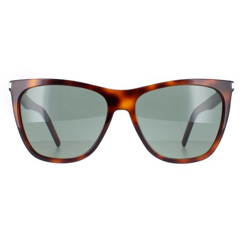 Womens Square Shiny Medium Havana Solid Green SL 526 - - One Size - NastyGal UK (+IE) - Modalova