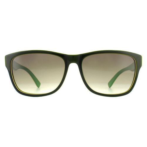 Rectangle Green Grey Sunglasses - One Size - NastyGal UK (+IE) - Modalova